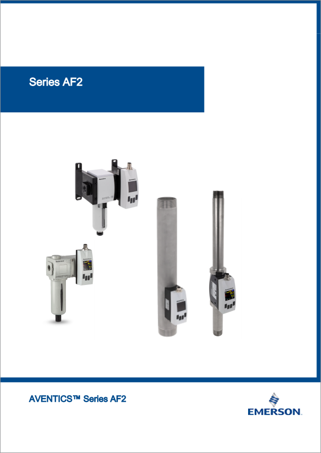 AVENTICS AF2 CATALOG AF2 SERIES: FLOW SENSOR & IO-LINK